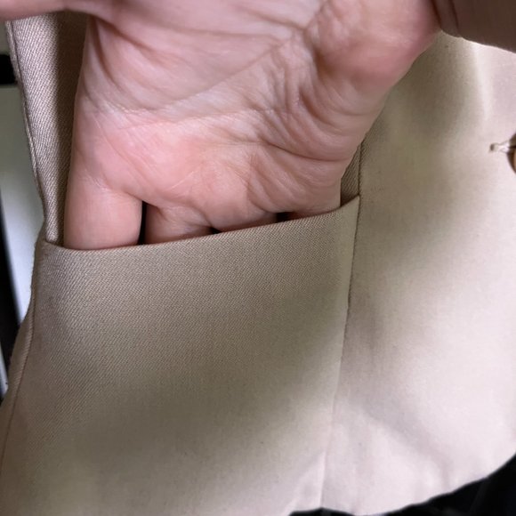 H&M Divided Tan Blazer - Size 2 - Classic and Versatile - Picture 2 of 4
